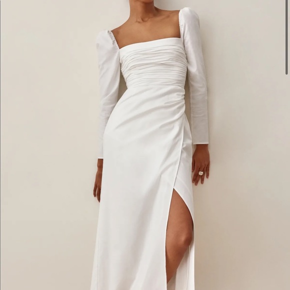 Reformation Dresses & Skirts - Reformation Isaac ivory dress